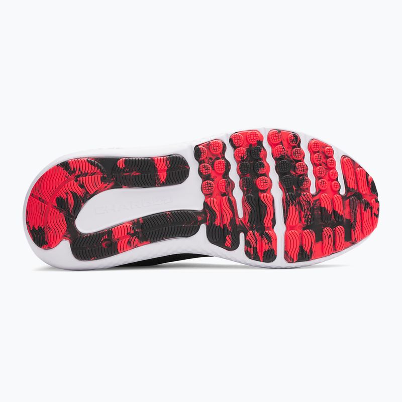 Herren-Laufschuhe Under Armour Charged Surge 4 black/anthracite/racer red 3