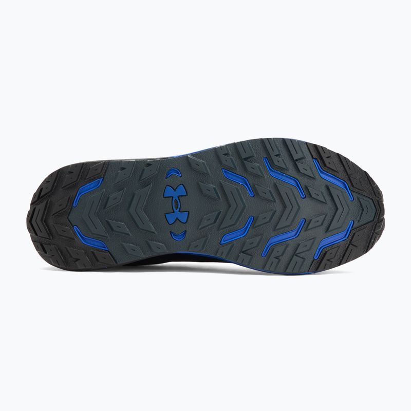 Herren-Laufschuhe Under Armour Charged Bandit Trail 3 Anthrazit/Schwarz/Königsblau 4