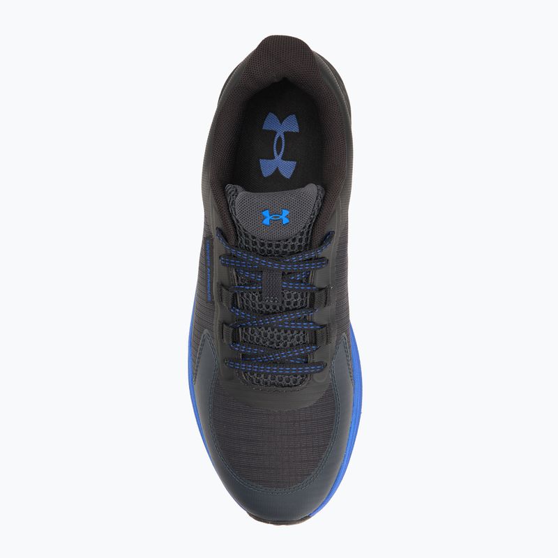 Herren-Laufschuhe Under Armour Charged Bandit Trail 3 Anthrazit/Schwarz/Königsblau 5