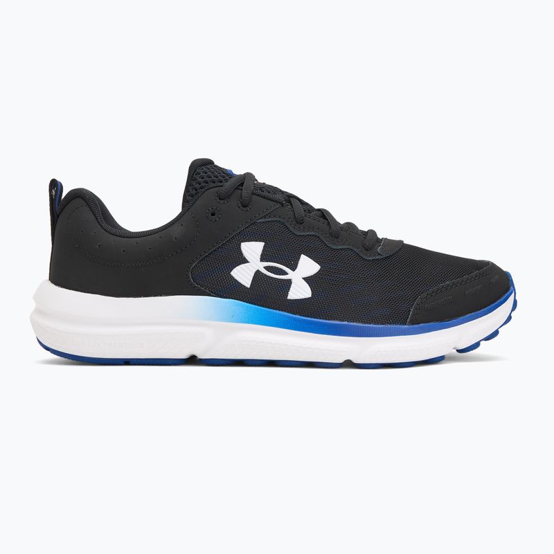 Herren-Laufschuhe Under Armour Charged Assert 10 schwarz/königsblau/weiß 2