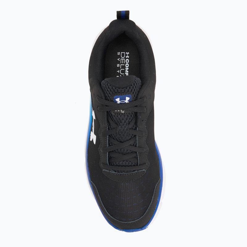 Herren-Laufschuhe Under Armour Charged Assert 10 schwarz/königsblau/weiß 5