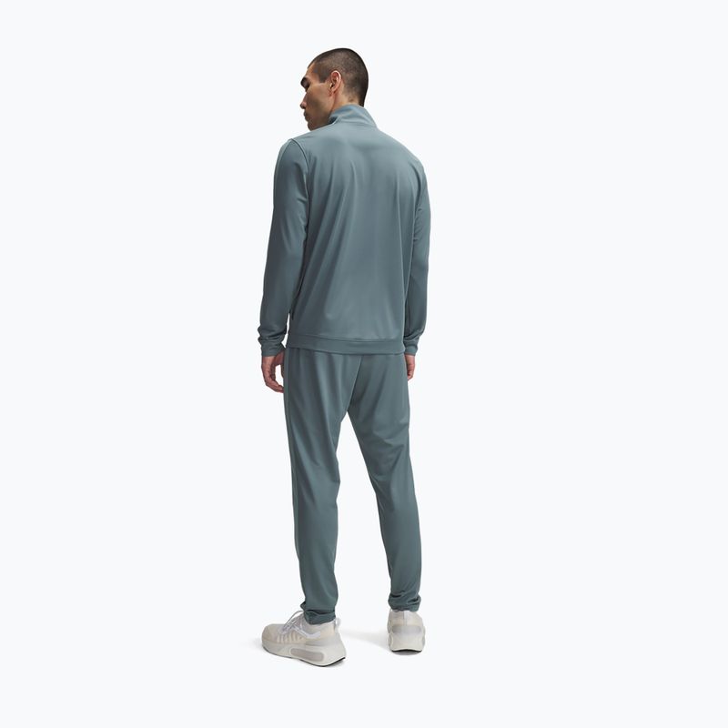 Jogginghose Trainingsanzug Herren Under Armour UA Knit Track Suit jasper blue/serpentine/serpentine 2