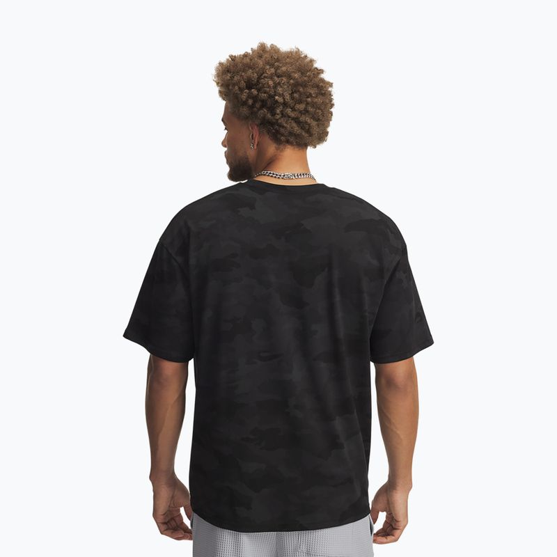 Herren Trainingsshirt Under Armour HTW Athletic Dept AOP black/white 2