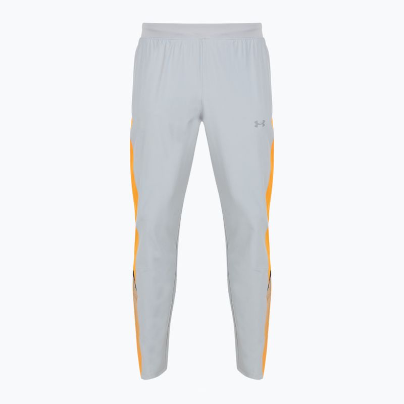 Laufhose Herren Under Armour Velociti Storm mod gray/squad orange/reflective