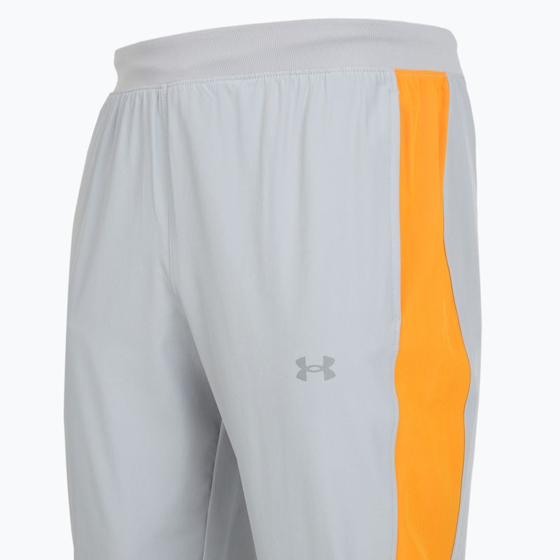 Laufhose Herren Under Armour Velociti Storm mod gray/squad orange/reflective 3