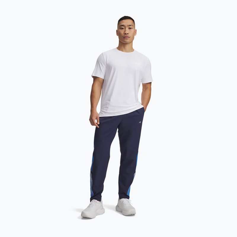 Laufhose Herren Under Armour Velociti Storm washed navy/blue atlantis/reflective 2
