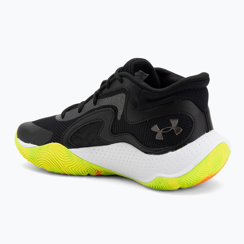 Basketballschuhe Under Armour Jet '25 black/metallic black 3
