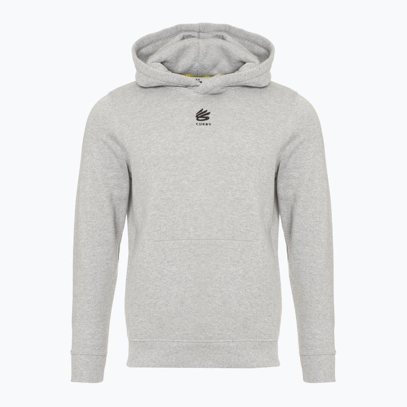 Hoodie Sweatshirt Herren Under Armour Curry Splash Hoodie summit white / black