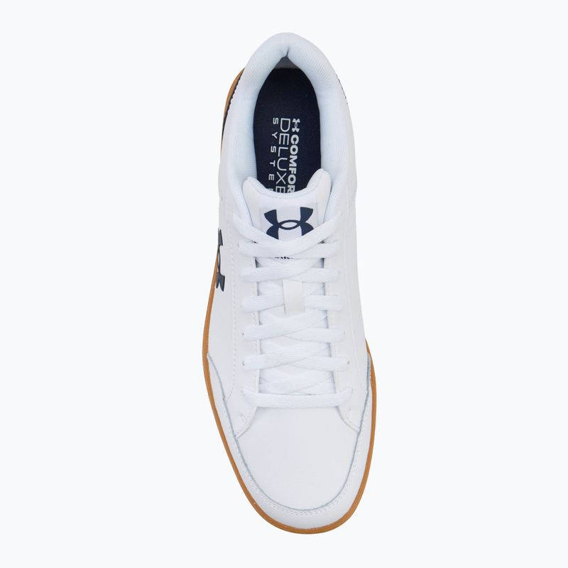 Trainingsschuhe Herren Under Armour Official white/gum rubber/washed navy 5