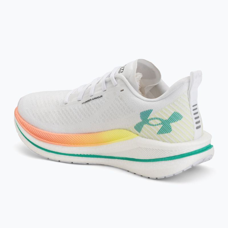 Damen-Laufschuhe Under Armour Velociti SPD white/orange bloc/metallic silver 3