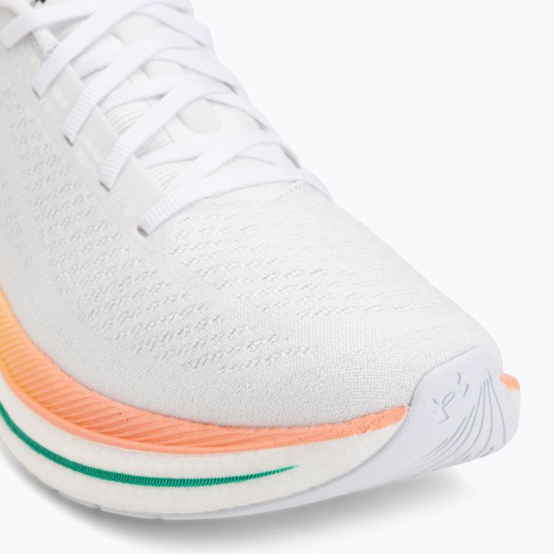 Damen-Laufschuhe Under Armour Velociti SPD white/orange bloc/metallic silver 7