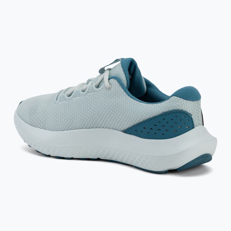 Damen-Laufschuhe Under Armour Charged Surge 4 illusion green/black/illusion green 3