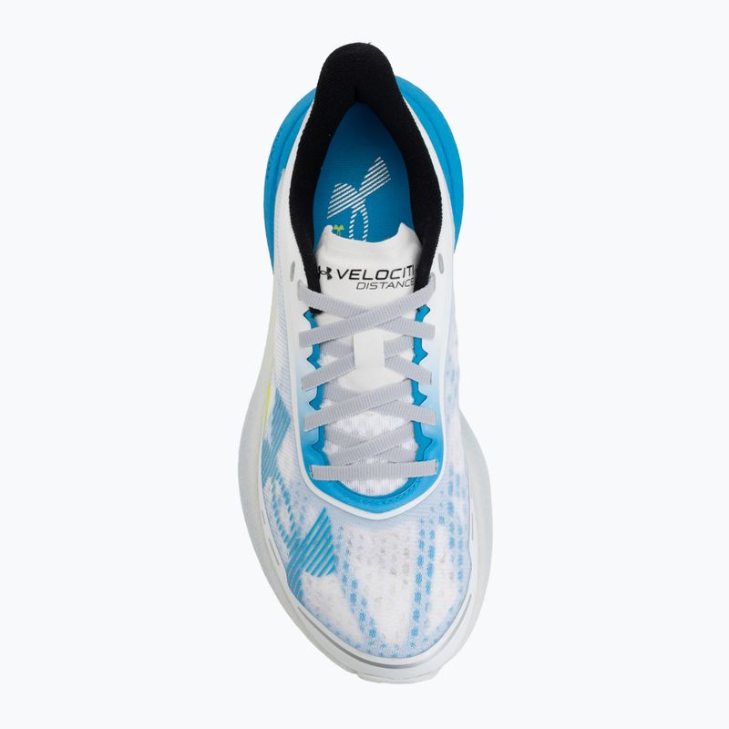 Damen-Laufschuhe Under Armour Velociti Distance white/orange bloc/metallic silver 5