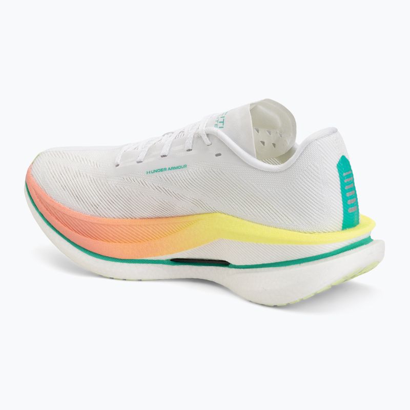 Laufschuhe Under Armour Velociti Elite 3 white/valiant green/black 3