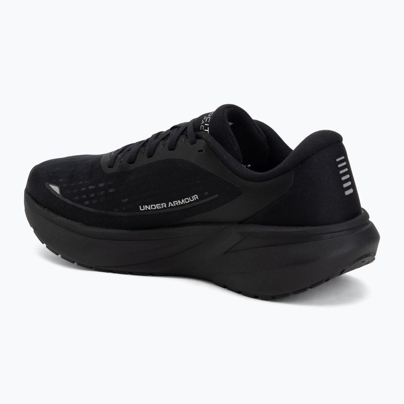 Herren-Laufschuhe Under Armour Velociti Pace black/black/metallic silver 3