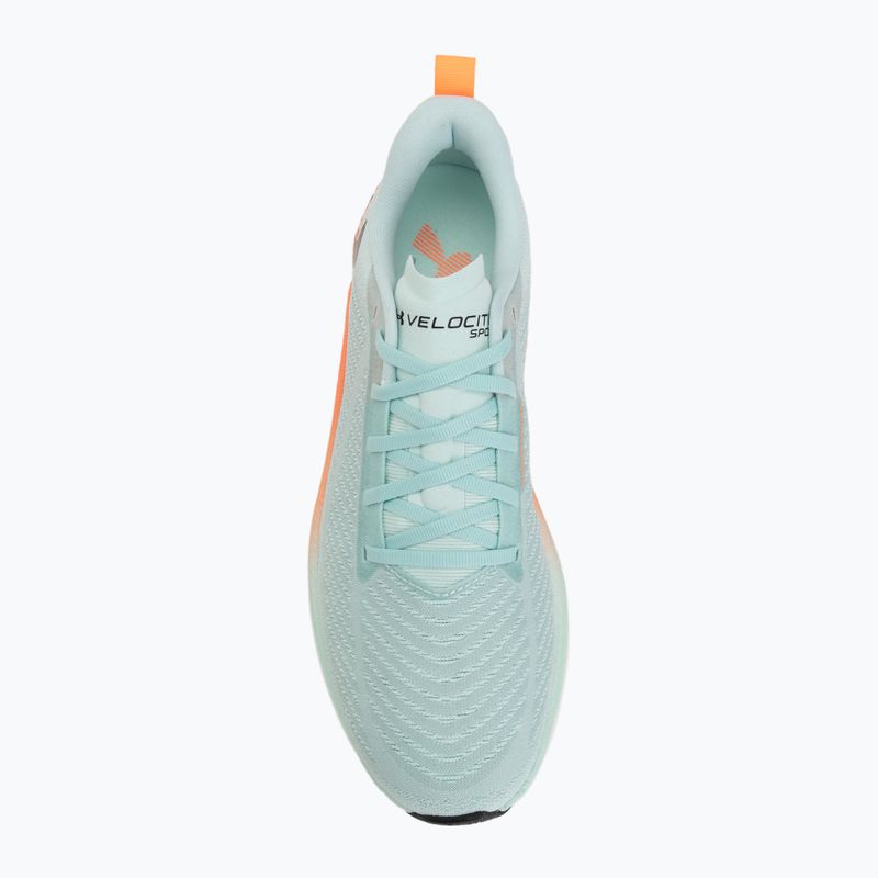 Laufschuhe für Herren Under Armour Velociti SPD refresh mint/electric tangerine/mod gray 5