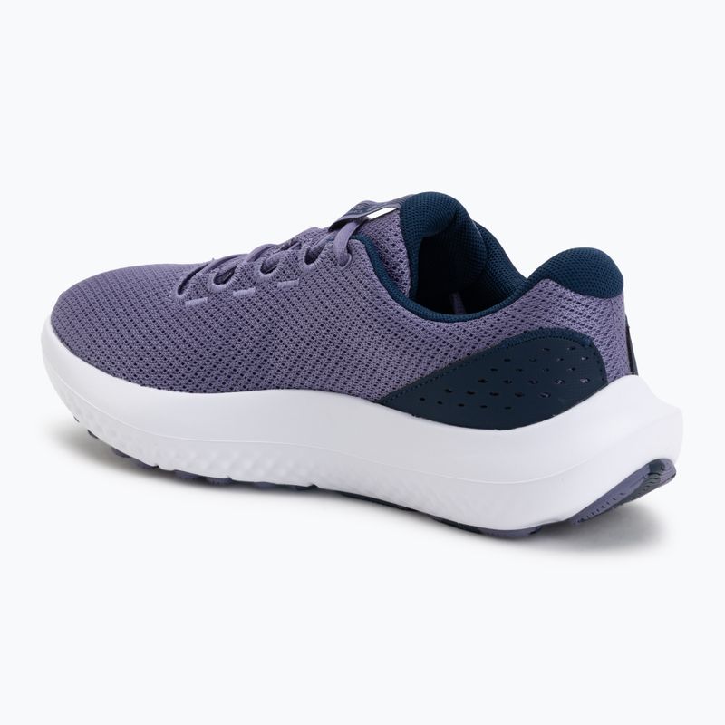 Damen Laufschuhe Under Armour Charged Surge 4 purple luxe/refresh mint 3