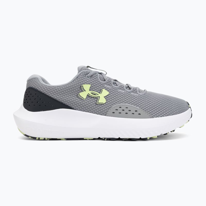 Herren-Laufschuhe Under Armour Charged Surge 4 steel/steel/black 2
