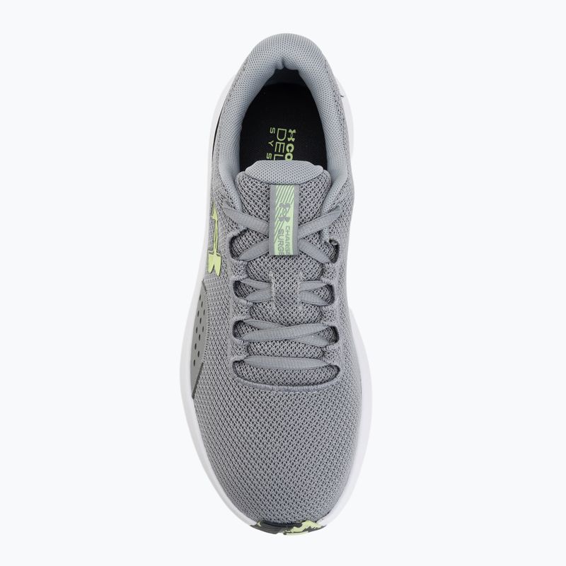 Herren-Laufschuhe Under Armour Charged Surge 4 steel/steel/black 5