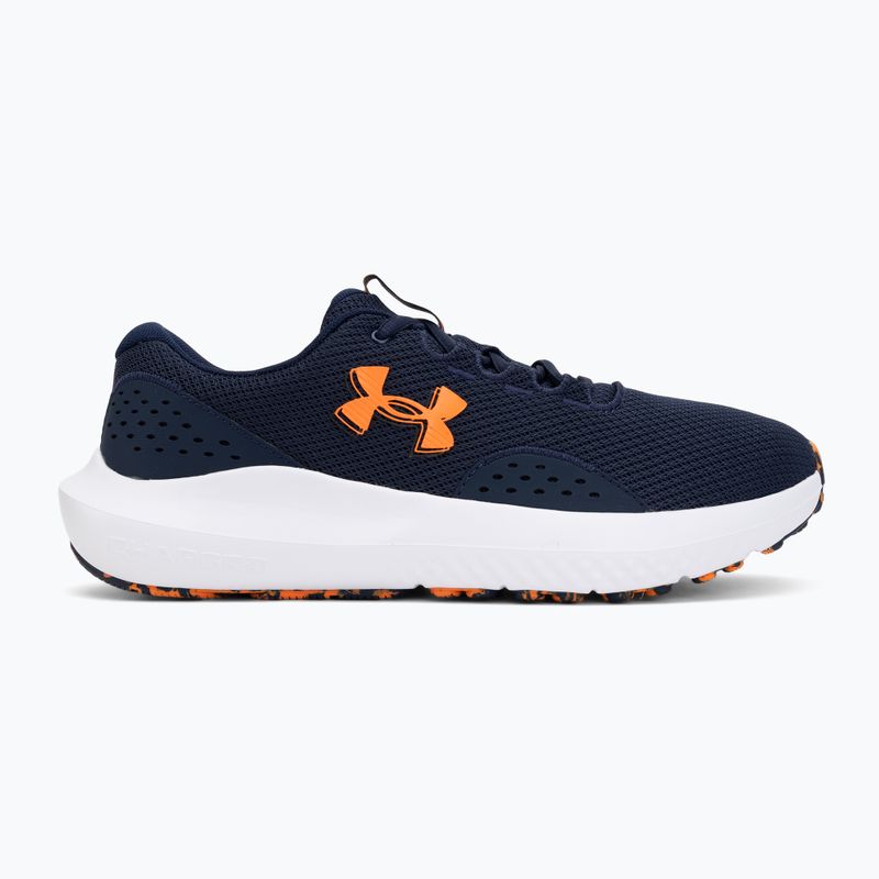 Herren-Laufschuhe Under Armour Charged Surge 4 midnight navy/midnight navy/white 2
