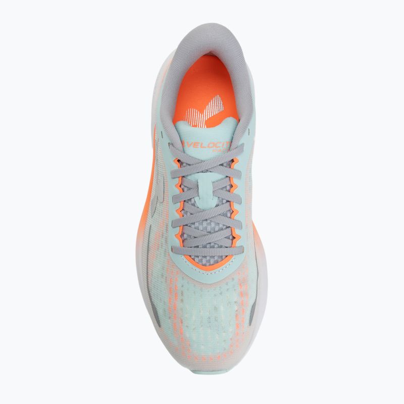Laufschuhe für Herren Under Armour Velociti Pace refresh mint/electric tangerine/mod gray 5