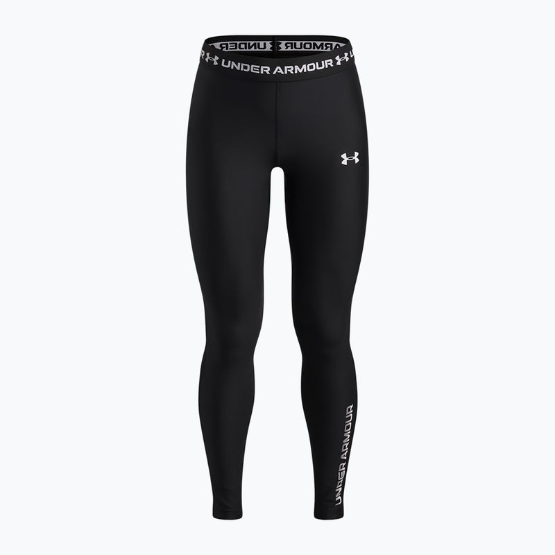 Kinderleggings Under Armour HeatGear Graphic Leggings black/white