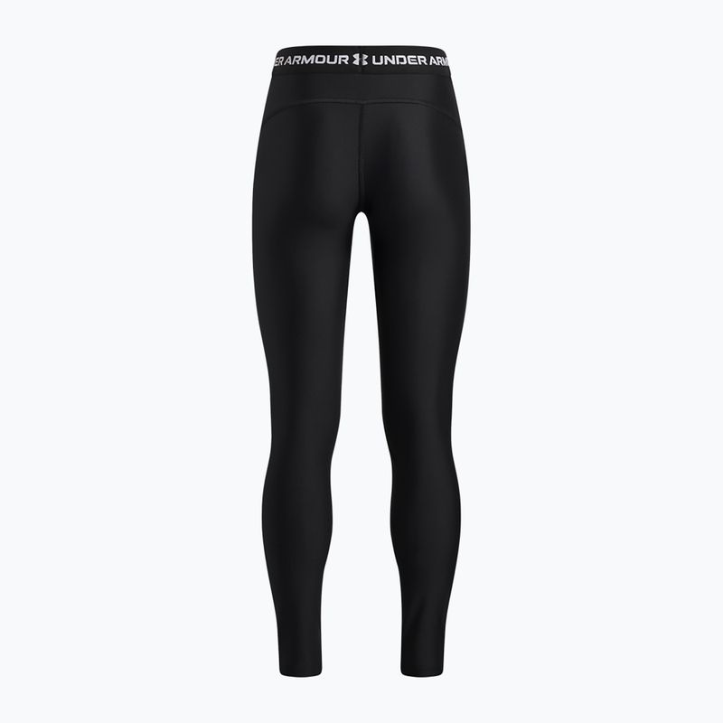 Kinderleggings Under Armour HeatGear Graphic Leggings black/white 2