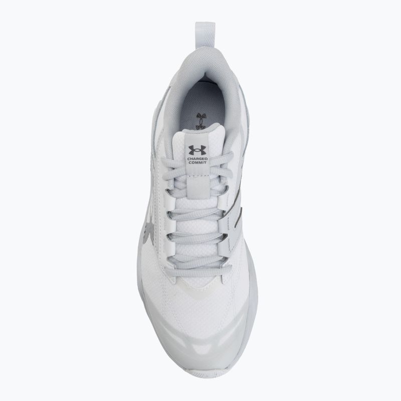 Herren-Trainingsschuhe Under Armour Charged Commit TR 5 white/halo gray/castlerock 5