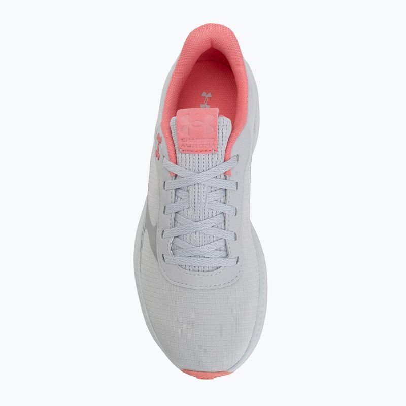 Damen-Trainingsschuhe Under Armour Aurora 3 halo gray/halo gray/bittersweet pink 5