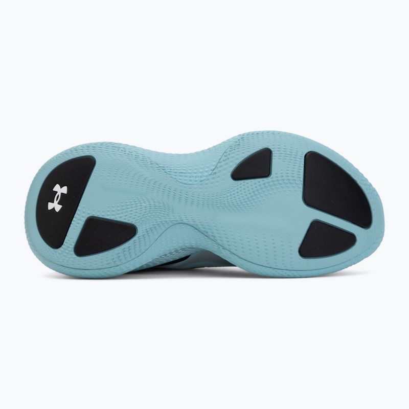 Trainingsschuhe Under Armour Echo blue haze/black/metallic silver 4