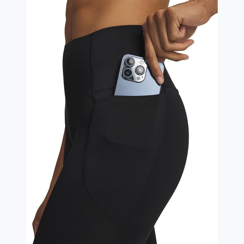 Damen-Trainingsleggings Under Armour Vanish Elite Leggings ultimate black/metallic silver 4