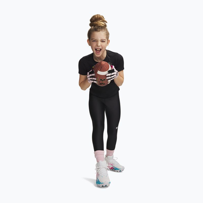 Kinderleggings Under Armour HeatGear Leggings black/white 2