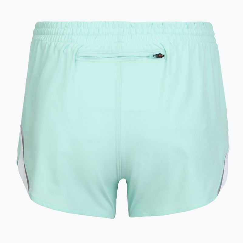 Damen Laufshorts Under Armour Velociti Pro 4" 2N1 refresh mint/castlerock 2
