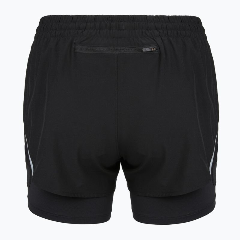 Damen Laufshorts Under Armour Velociti Pro 4" 2N1 ultimate black/ultimate black/ultimate black 2