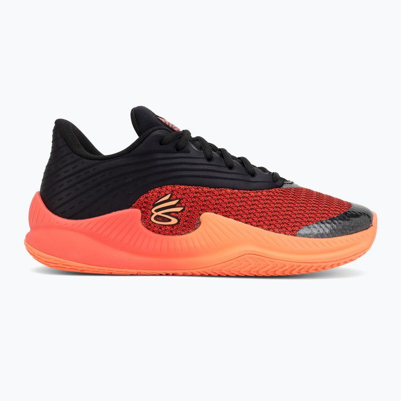 Basketballschuhe Under Armour Curry Splash 26 black/electric tangerine/racer red 2