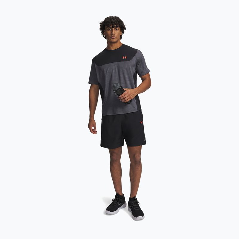 Under Armour Tech Utility Herren-Trainingsshorts black/venom red 2