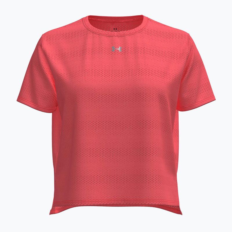 Damen-Laufshirt Under Armour Velociti electric tangerine/black/green mode