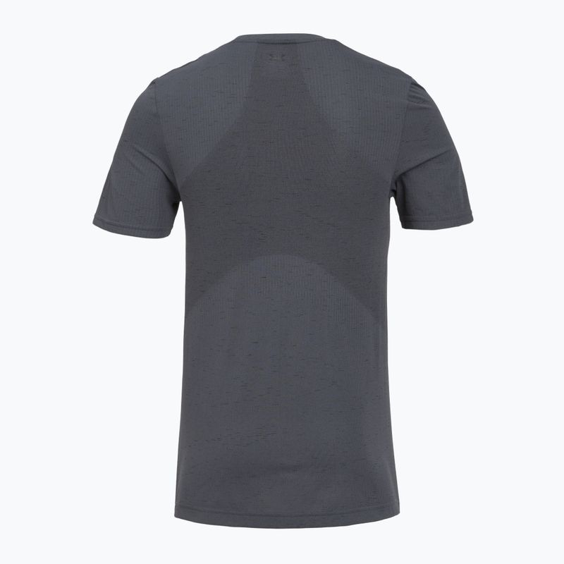 Herren-Trainingsshirt Under Armour Vanish Seamless Castlerock/Black 2