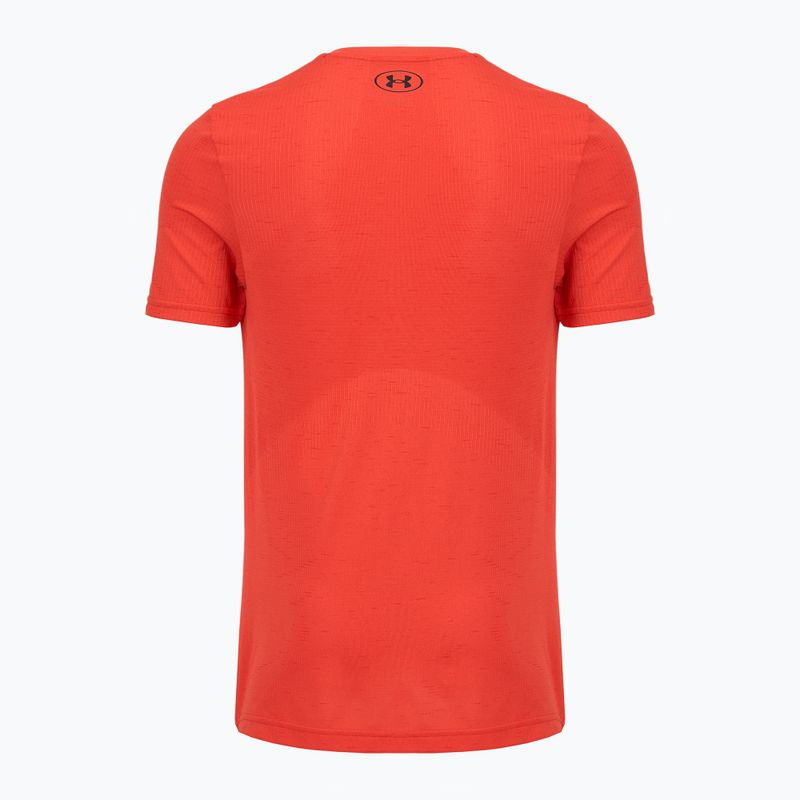 Herren-Trainingsshirt Under Armour Vanish Seamless venom red/black 2