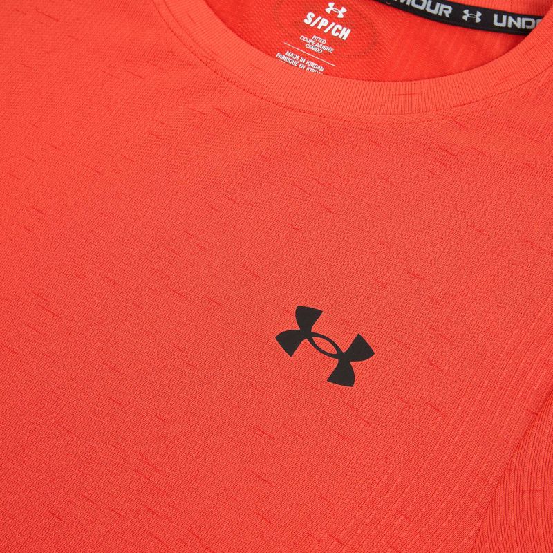 Herren-Trainingsshirt Under Armour Vanish Seamless venom red/black 3