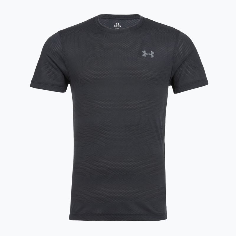 Herren-Laufshirt Under Armour Velociti black/black/metallic silver