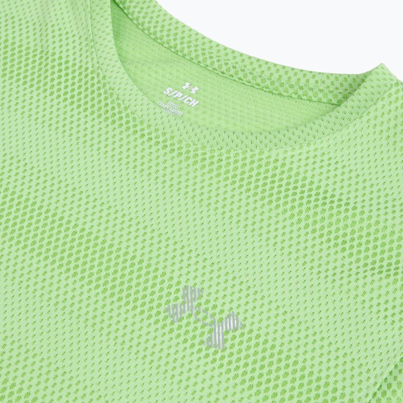 Under Armour Velociti lumos lime/white Herren Laufshirt 3