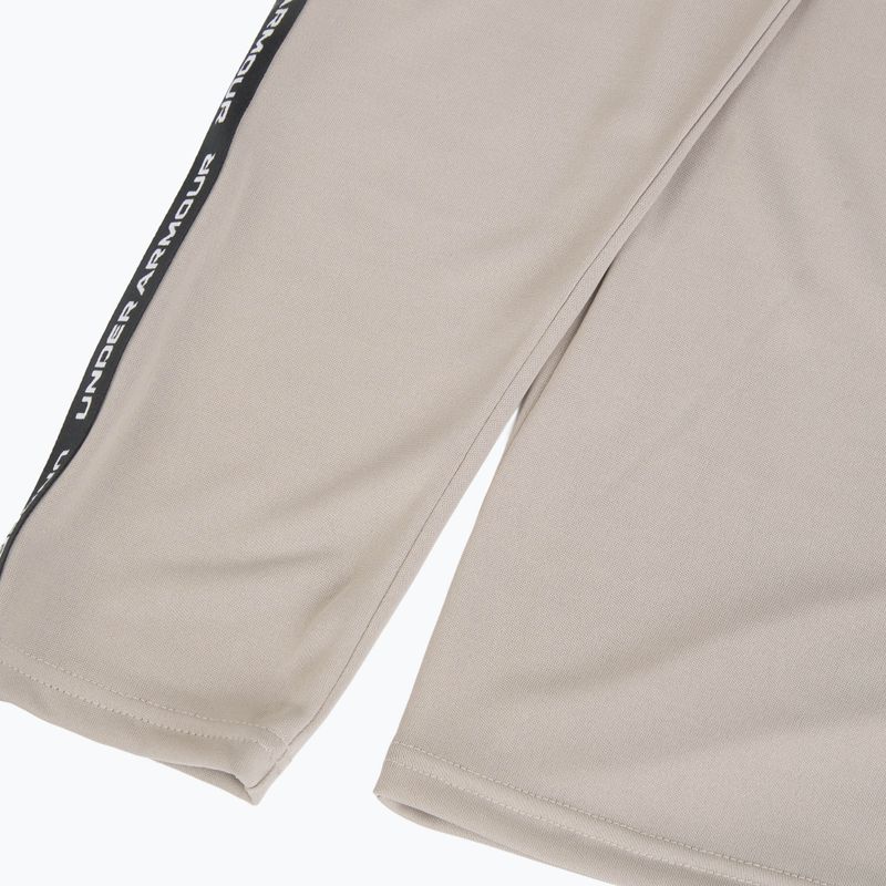 Herren-Sweatshirt Under Armour Tech Taping 1/2 Zip timberwolf taupe/black/white 4