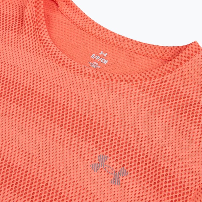Under Armour Velociti Herren Laufshirt electric tangerine/black/green mode 3