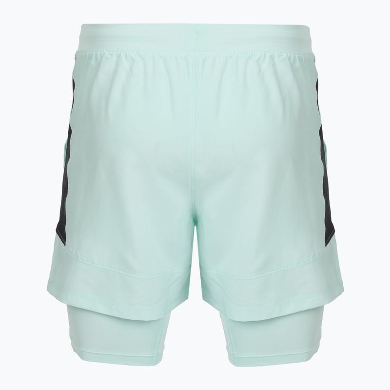 Laufshorts für Herren Under Armour Launch 5" 2IN1 refresh mint/castlerock 2
