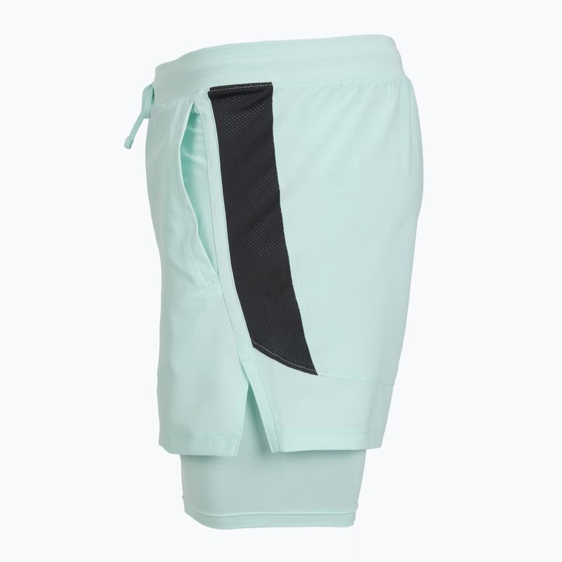 Laufshorts für Herren Under Armour Launch 5" 2IN1 refresh mint/castlerock 4