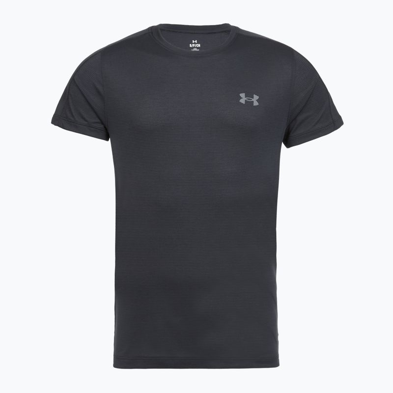 Under Armour Velociti Reflect Herren Laufshirt black/black/metallic silver