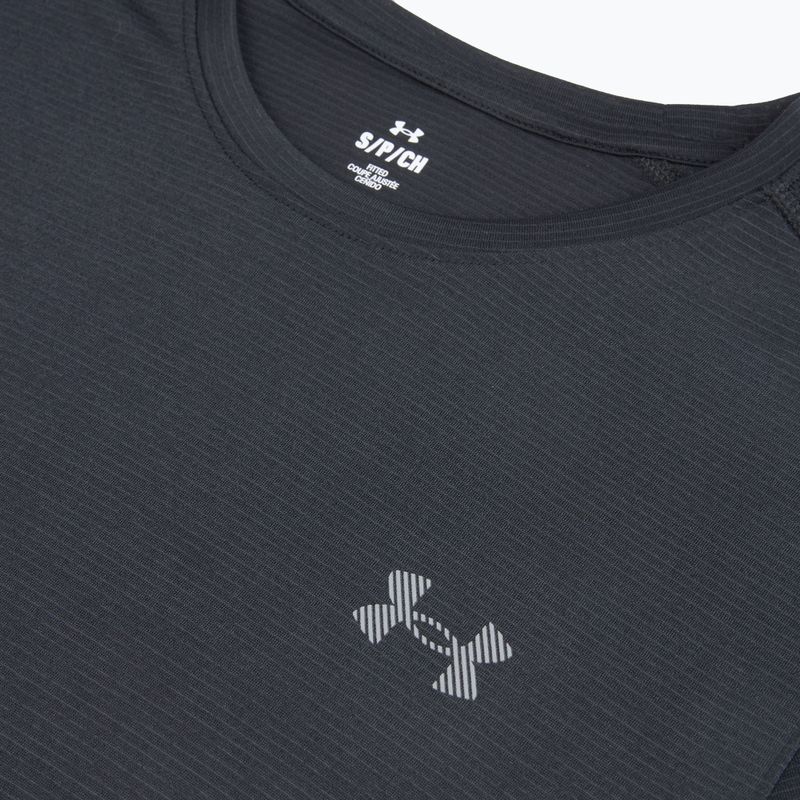 Under Armour Velociti Reflect Herren Laufshirt black/black/metallic silver 3