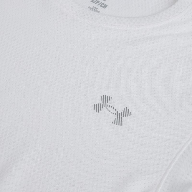 Under Armour Velociti Herren-Laufshirt white/black/distant gray 3