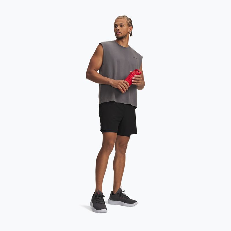Herren-Trainingsshorts Under Armour Vanish Elite 2IN1 Shorts ultimate black/ultimate black/ultimate black 2